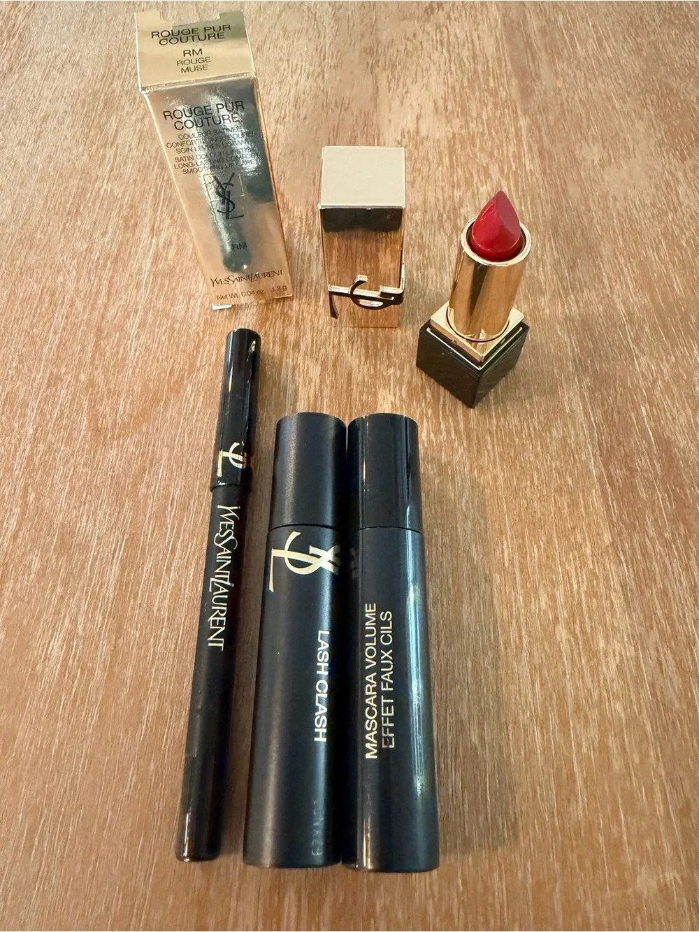 YSL mini makeup products